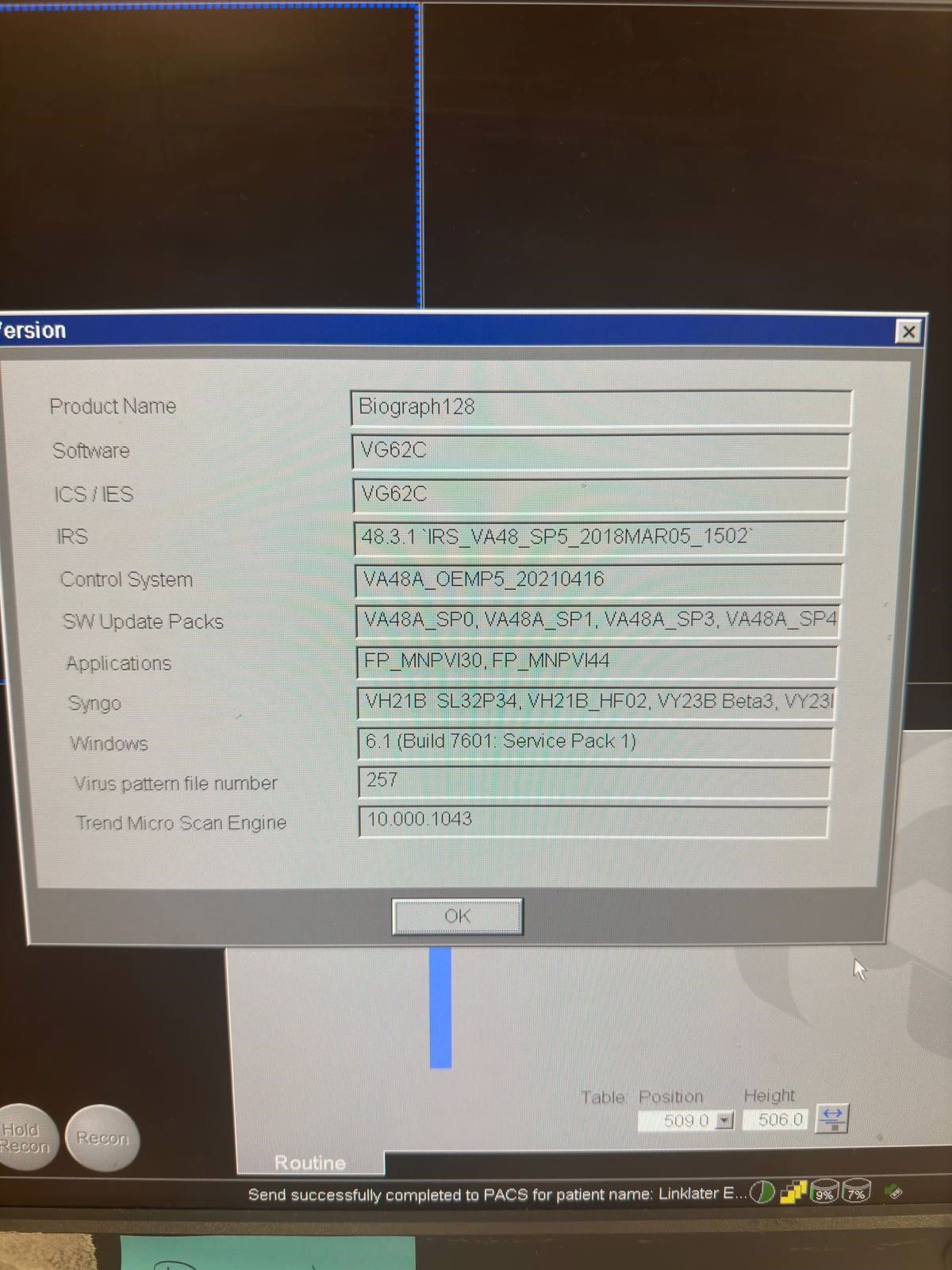 Siemens Biograph mCT 128 - 2009