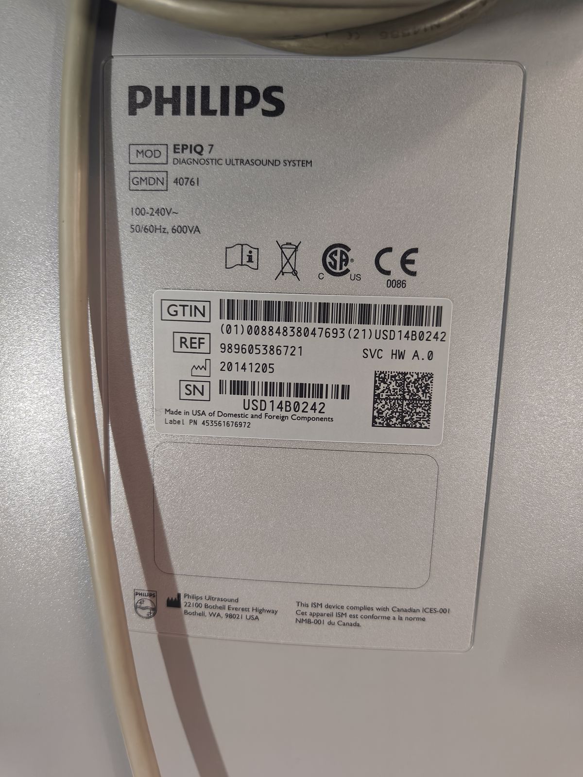 Philips Epiq 7G - 2014