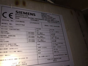 Siemens Essenza 1.5T - 2013