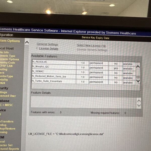 Siemens Avanto Fit 1.5T - 2004