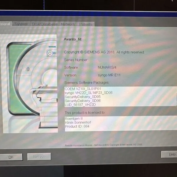 Siemens Avanto Fit 1.5T - 2004
