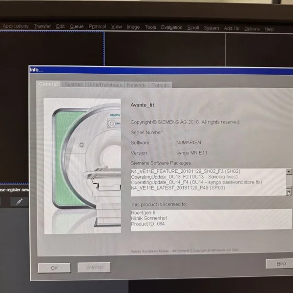 Siemens Avanto Fit 1.5T - 2004