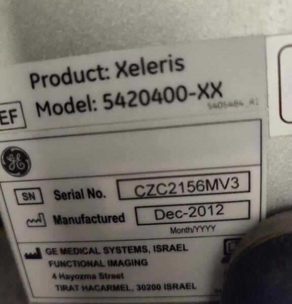 GE Infinia Hawkeye 4 - 2009