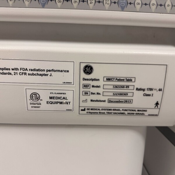 GE Optima NM/CT 640 - 2013