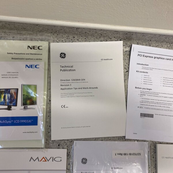 GE Optima CT580 RT - 2010