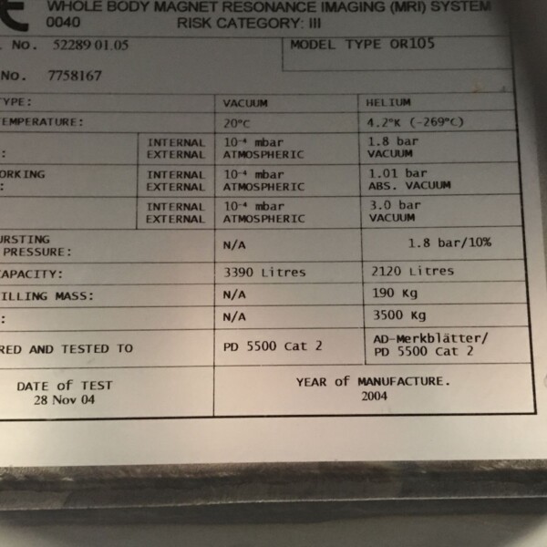 Siemens Avanto Fit 1.5T - 2004