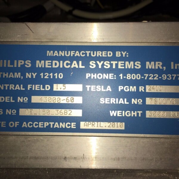 Philips Achieva 1.5T - 2010