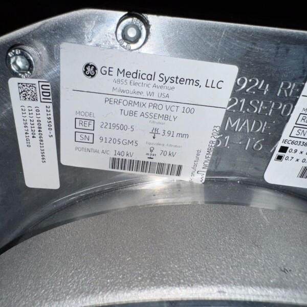 GE Optima CT580 RT - 2010