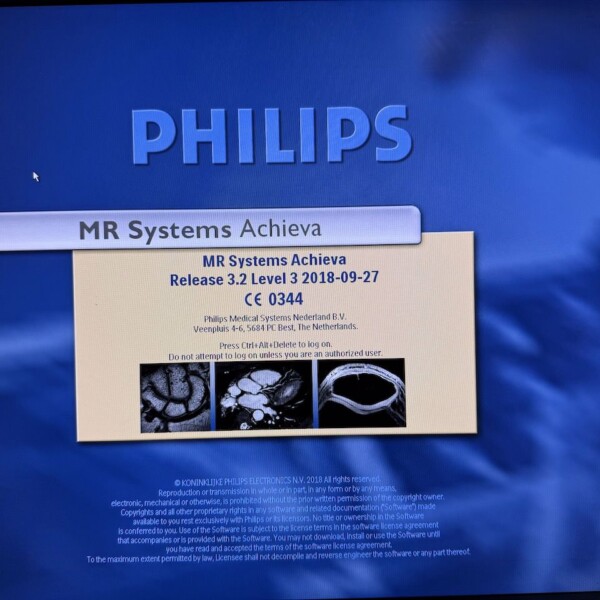 Philips Achieva 1.5T - 2010