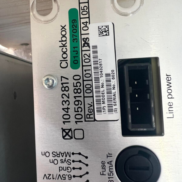 10432817 Siemens Clockbox