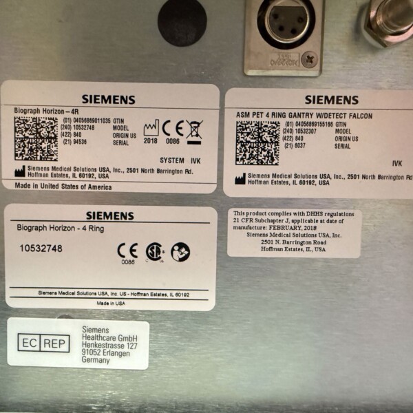 Siemens Biograph Horizon - 4R - 2018