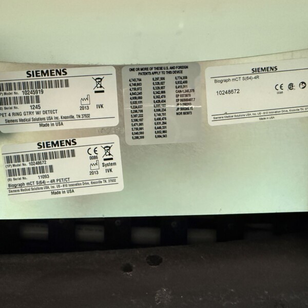 Siemens Biograph mCT 64 4R - 2013