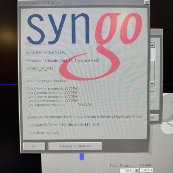 Siemens Biograph Horizon - 4R - 2018