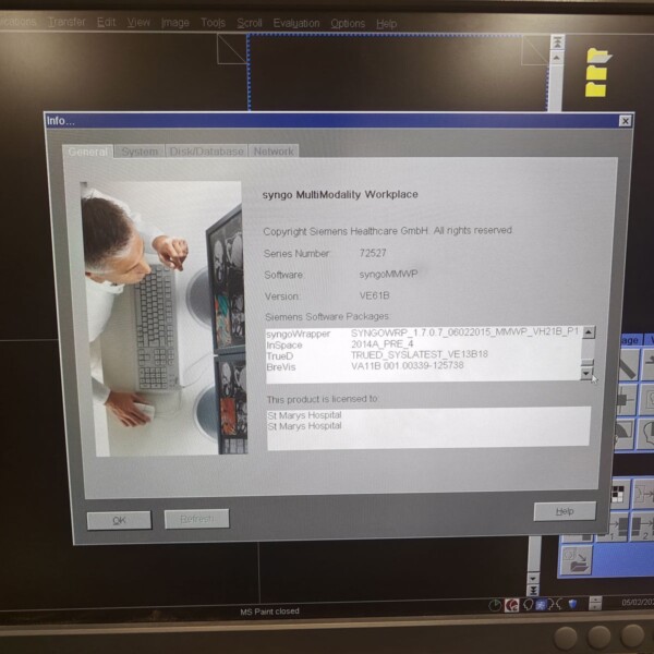 10864040 Siemens MMWP Workstation