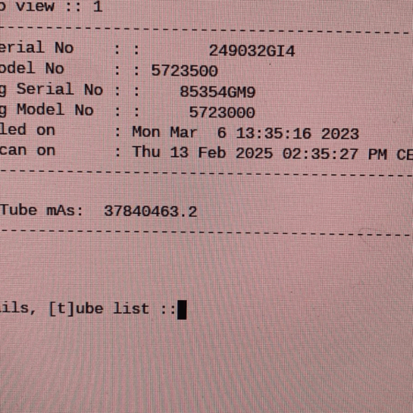 GE Revolution Apex 512 - 2014