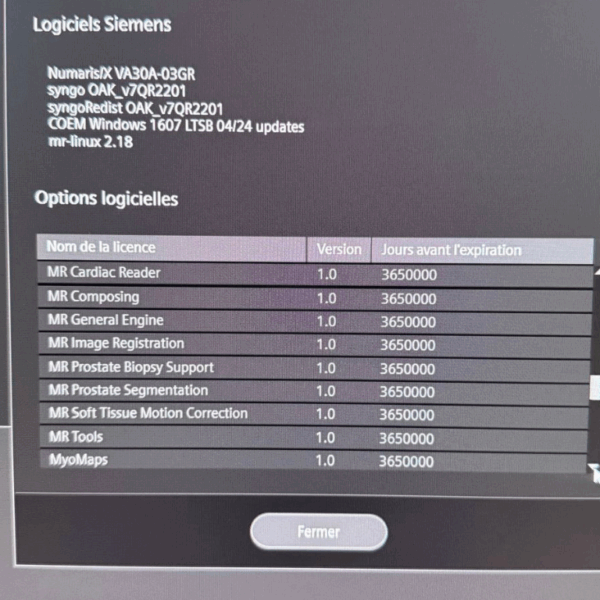 Siemens Aera 1.5T - 2018