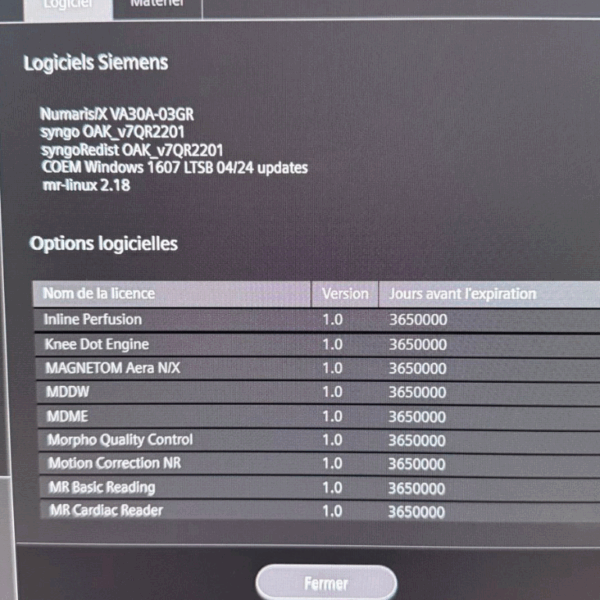 Siemens Aera 1.5T - 2018