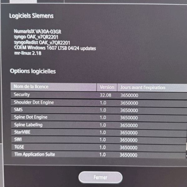 Siemens Aera 1.5T - 2018