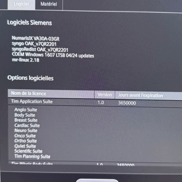 Siemens Aera 1.5T - 2018