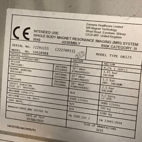Siemens Lumina 3T - 2019