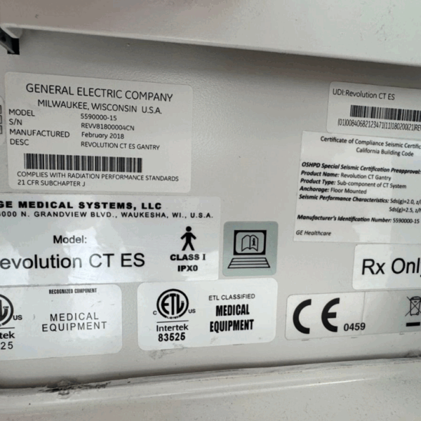 GE Revolution CT - 2018