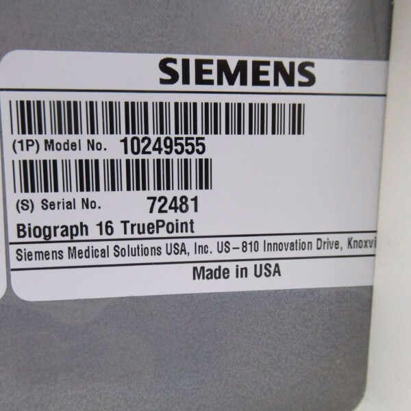 Siemens Biograph 16 TP - 2012