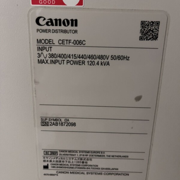 Canon Aquilion Prime SP - 2018