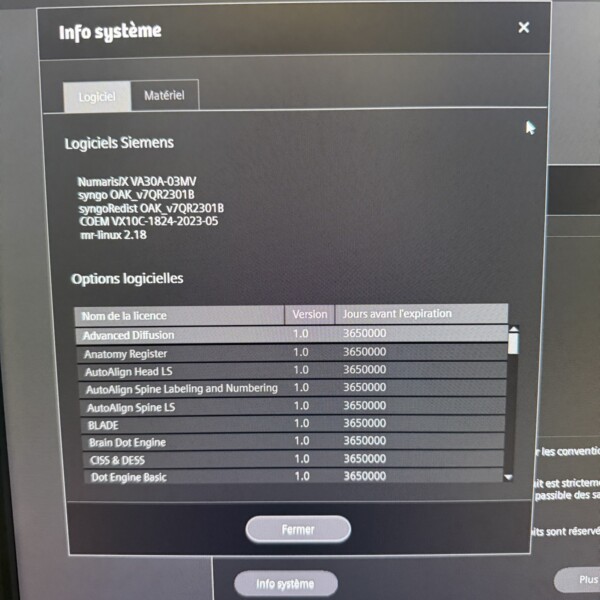 Siemens Aera 1.5T - 2018