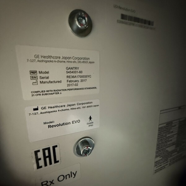 GE Revolution Evo 128 - 2017