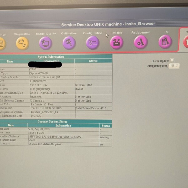 GE Optima CT660 - 2013