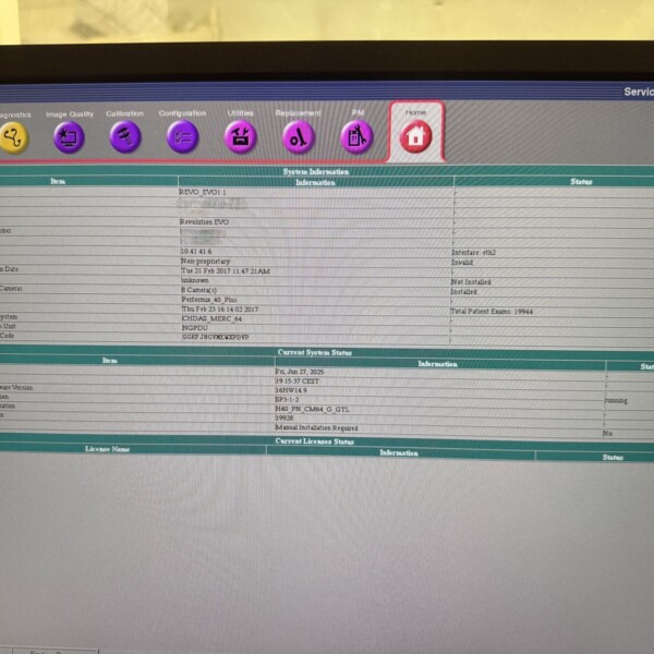 GE Revolution Evo 128 - 2017