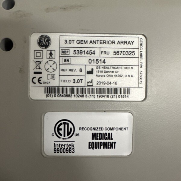 GE MR750w 3T - 2013