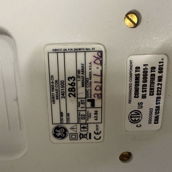 2401500 GE 8ch Breast Coil