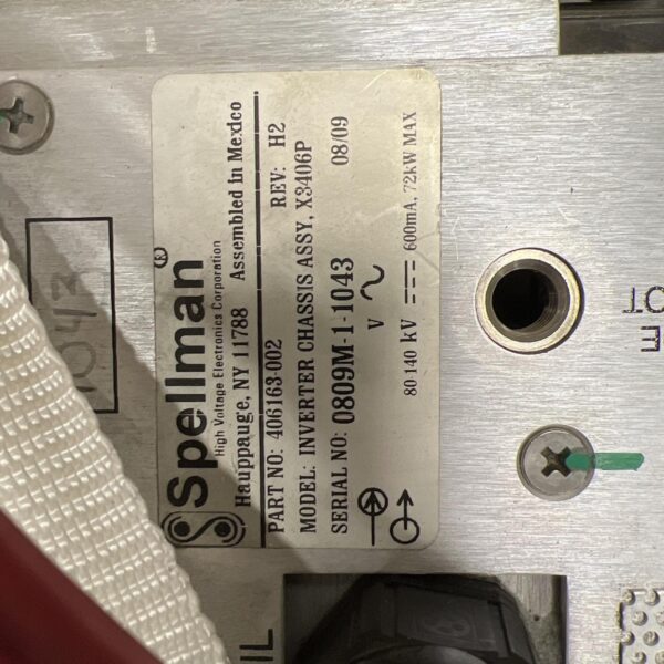 INVERTER CHASSIS ASSY. X3406P Toshiba