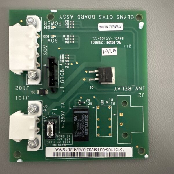GEYMS GTVS BOARD ASSY GE