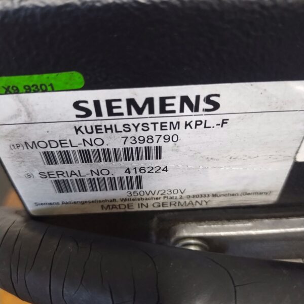 Cooling System CPL. Siemens