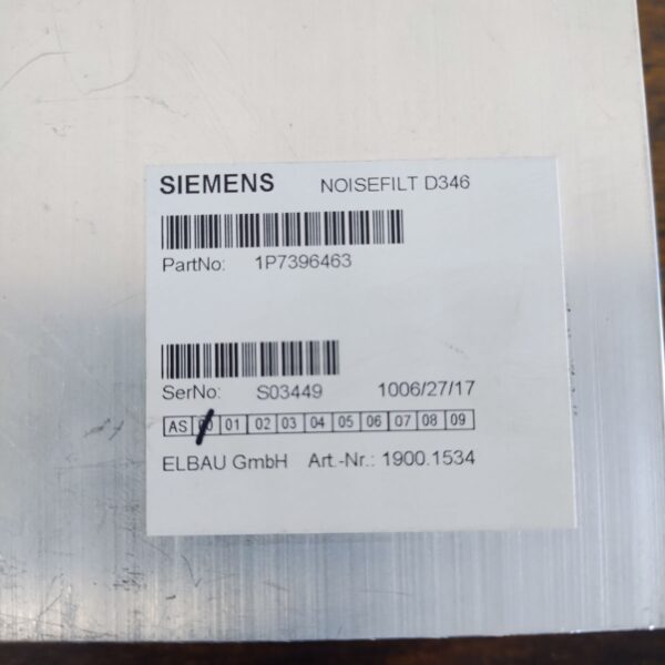 D346 Noise Filter Siemens