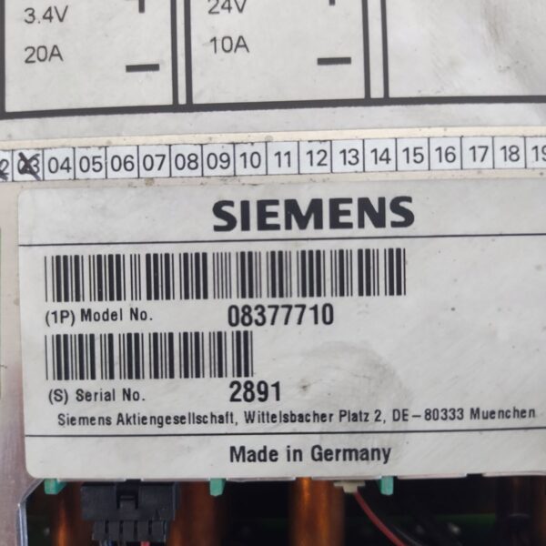 DMS Power Supply Siemens