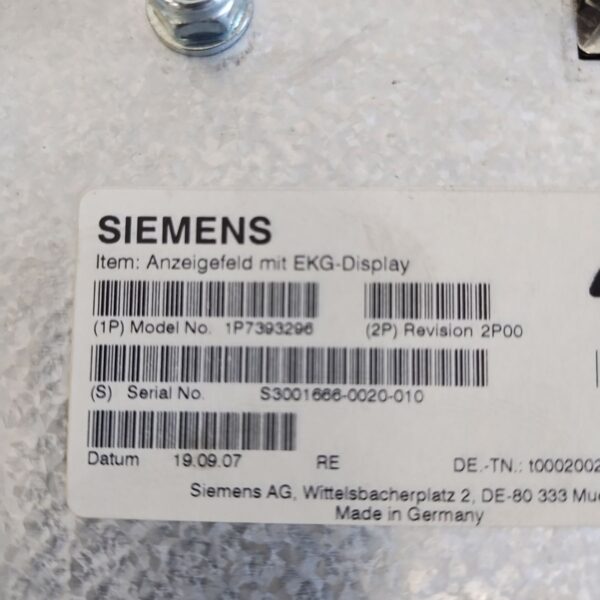 Keyboard Upper Cardiac Siemens
