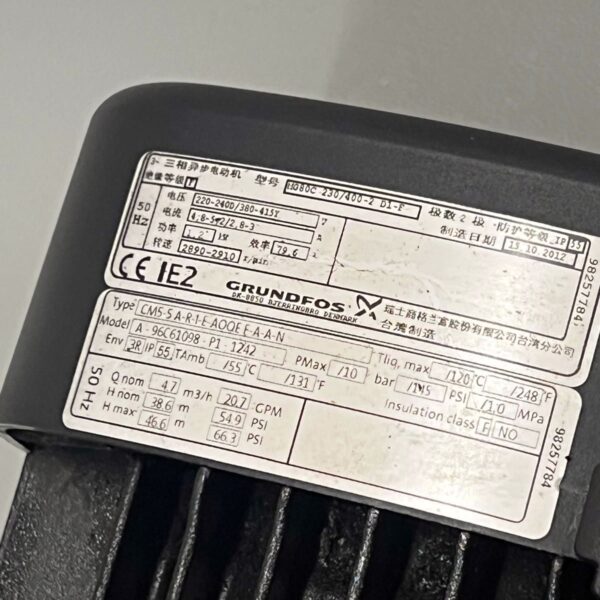 LCC2A pump GA 50HZ Philips