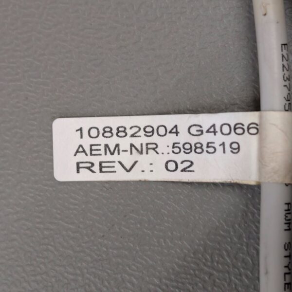 Cable harness receptor tray Siemens