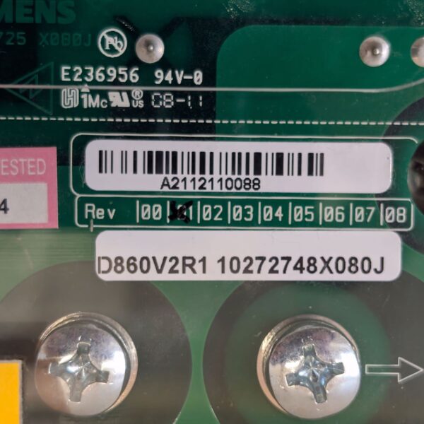 D860 (Main Inverter) Siemens