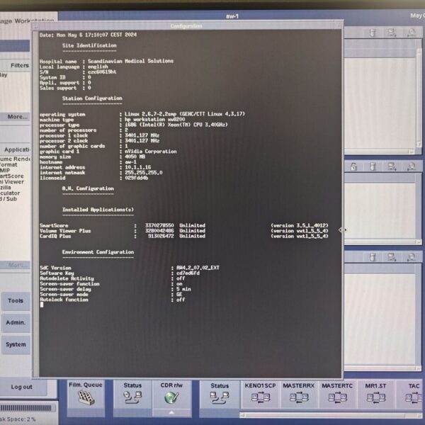Siemens Workstation: Software Unknow / Hardware Z440 GE 2012