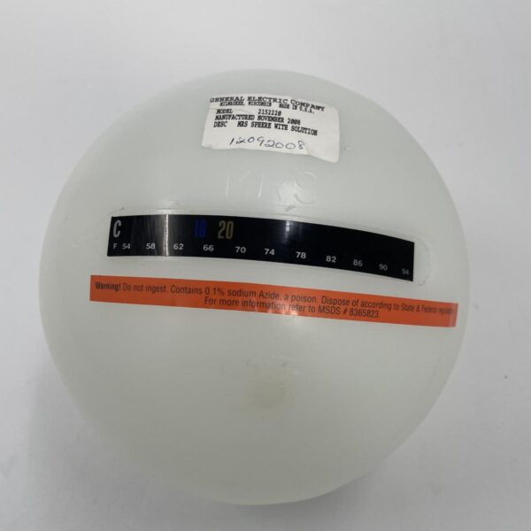 MRS Sphere w/ Solution Phantom GE 2008