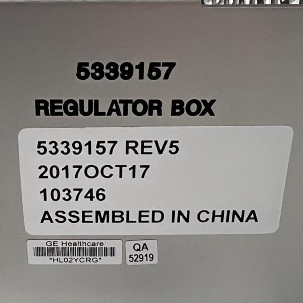 Voltage regulator box GE 2017