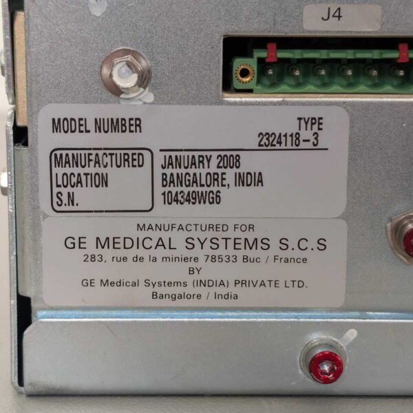 JH4 Auxiliary Equiped GE