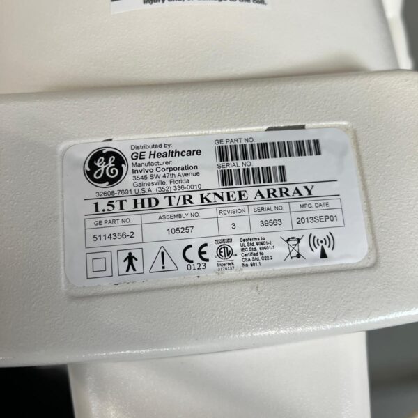 1.5 T HD T/R Knee Array GE