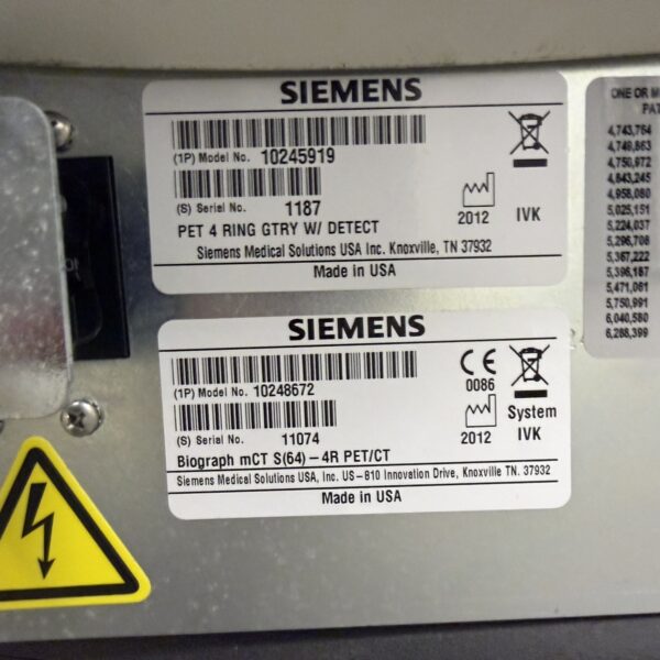 Biograph mCT 64 4R Siemens 2012