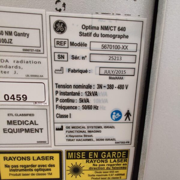 Optima NM/CT 640 GE 2015