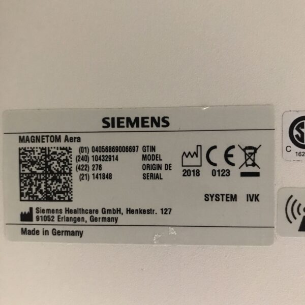 Aera 1.5T Siemens 2018